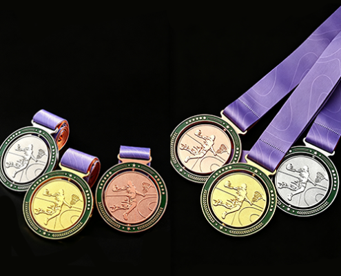 Spinner Basketball Medal 02
